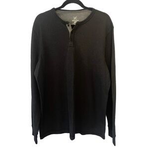George Charcoal and Black Thermal Shirt